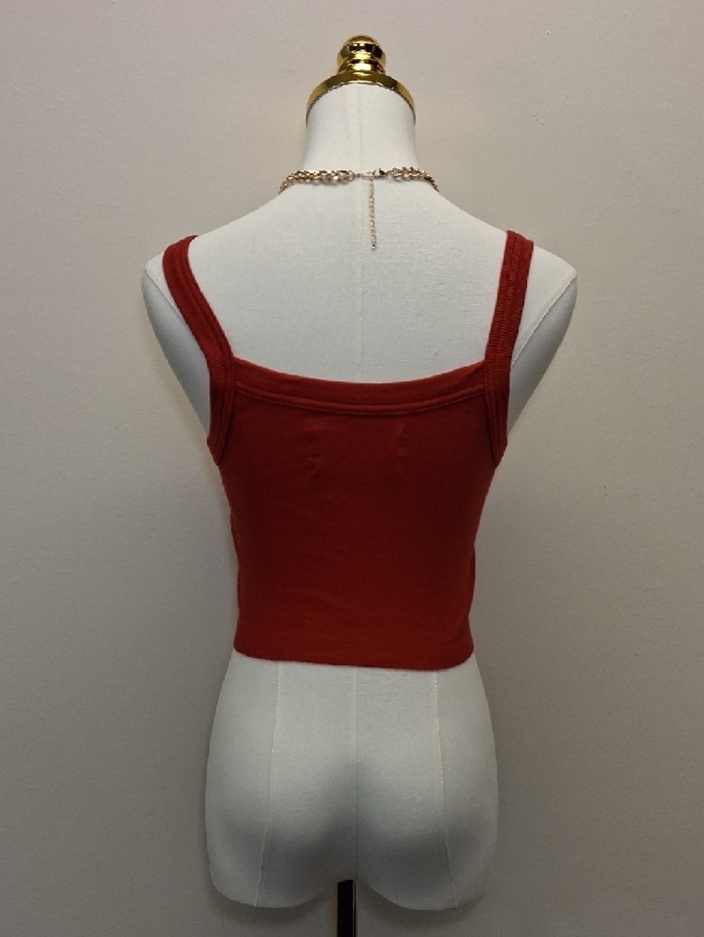 Budweiser Ribbed Crop Tank Top Size Small - Picture 3 of 10